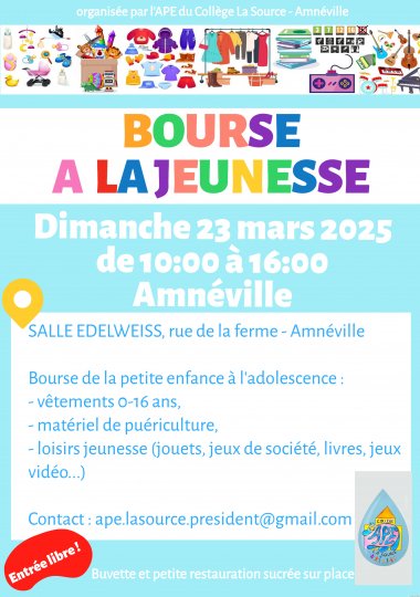 BOURSE A LA JEUNESSE